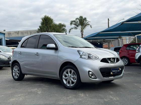 NISSAN MARCH 1.6 SV 16V FLEX 4P MANUAL NISSAN MARCH 1.6 SV 16V FLEX 4P MANUAL